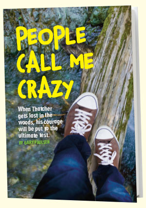 feet on a tree with the title "People Call Me Crazy"