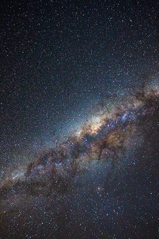 A swirling galaxy