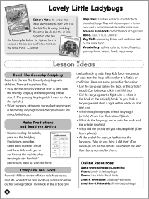Third page of Let&apos;s Find Out teaching guide